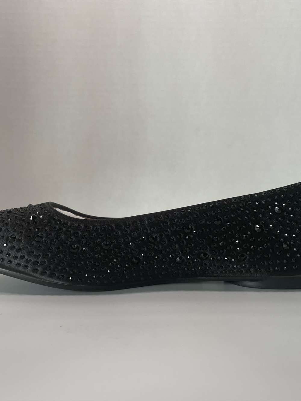 Dream Pairs Women’s Ballet Rhinestone Sparkly Flats Shoes Size 7 Black